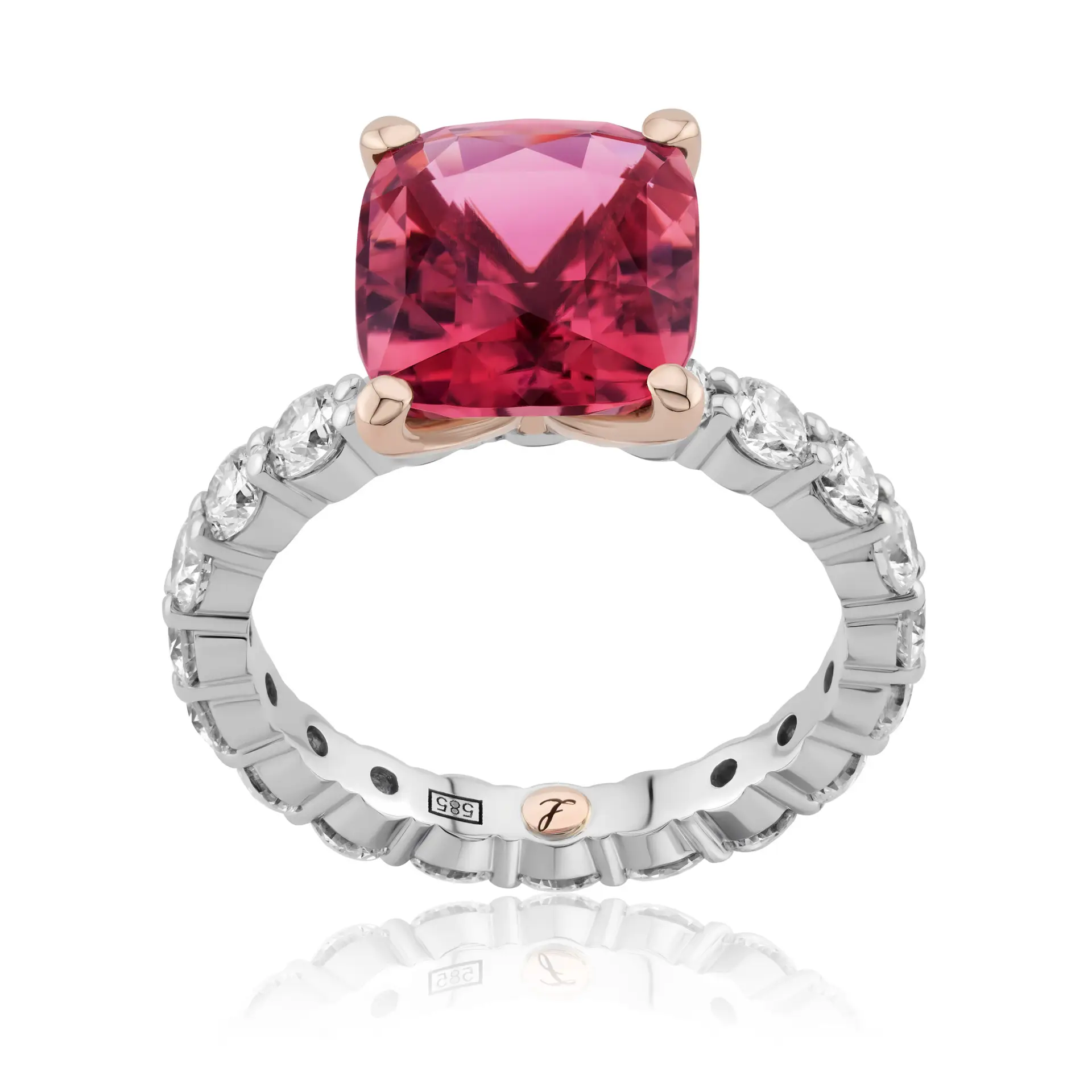Pink Tourmaline Ring